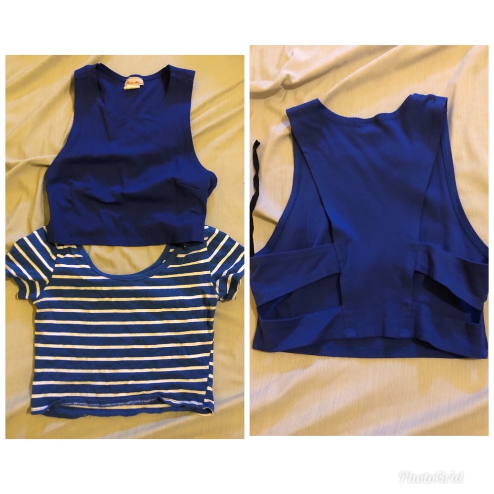2 crop tops